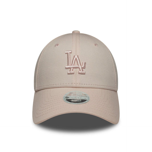 LA Dodgers Womens MLB Midi Pastel Pink 9FORTY Cap