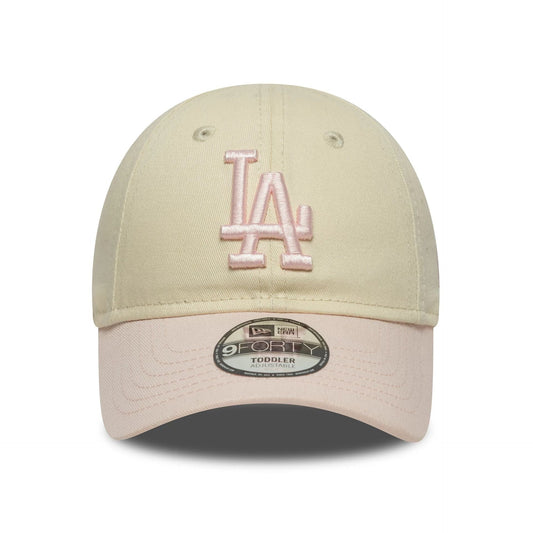 LA Dodgers Toddler MLB League Essential Light Beige 9FORTY Cap