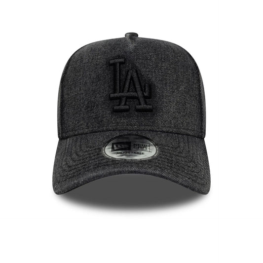 LA Dodgers MLB Denim Black 9FORTY E-Frame Cap