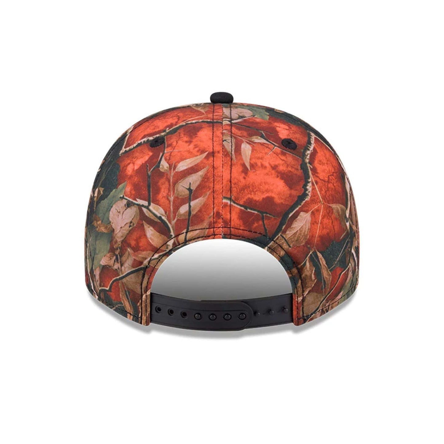 Boston Red Sox MLB Leaves Bright Orange 9FIFTY A-Frame Snapback Cap
