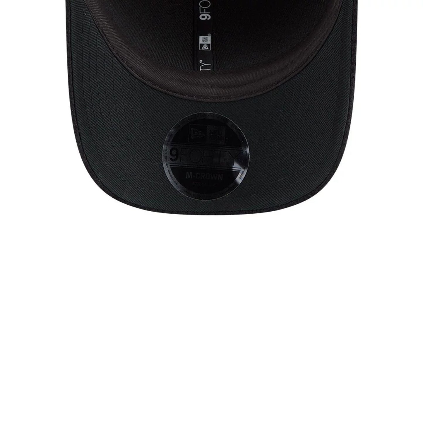 New Era Brushed Fleece Black 9FORTY M-Crown Adjustable Cap
