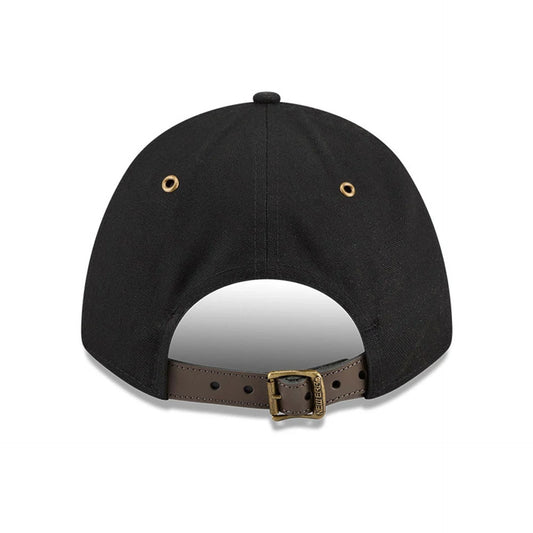 New Era Black 9FORTY M-Crown Adjustable Cap