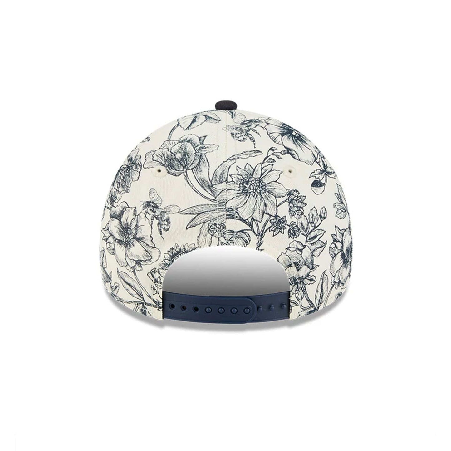 New York Yankees MLB Spring Floral Navy 9FORTY A-Frame Adjustable Cap
