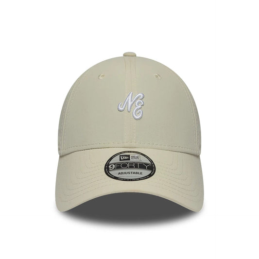 New Era Mini Logo Recycled Light Beige 9FORTY Adjustable Cap