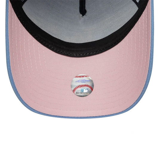 LA Dodgers MLB Cherub Pastel Blue 9FORTY A-Frame Adjustable Cap