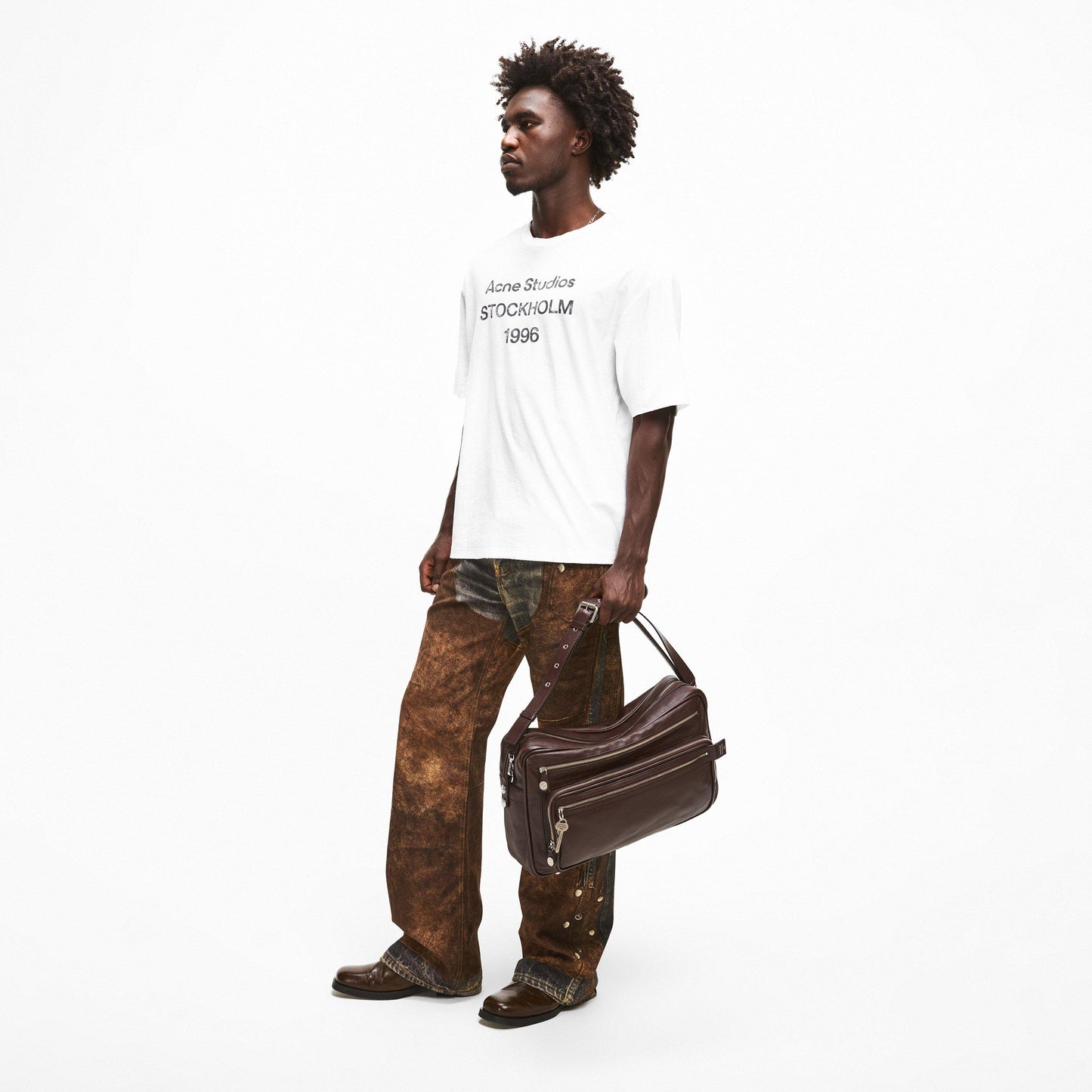 Acne Studios Mens 1996 Logo T-Shirt
