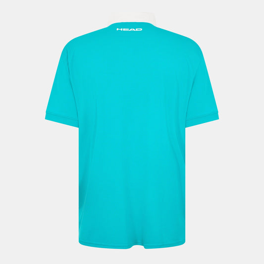 HEAD Men's Slice Short Sleeve Performance Polo Shirt