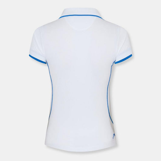 HEAD Women's Club Smu Italy Short Sleeve Performance Polo Shirt