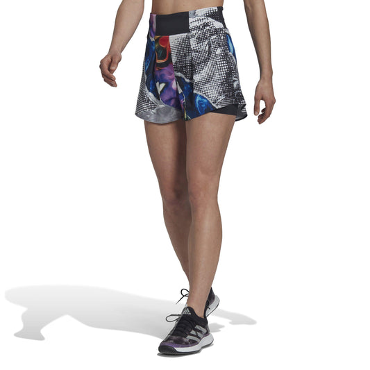 adidas Tennis U.S. Series Ergo Printed Shorts Womens