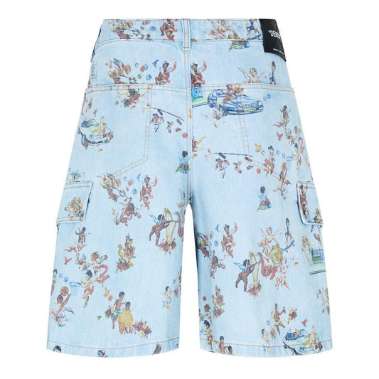 Off White Men's Low Rise Denim Shorts
