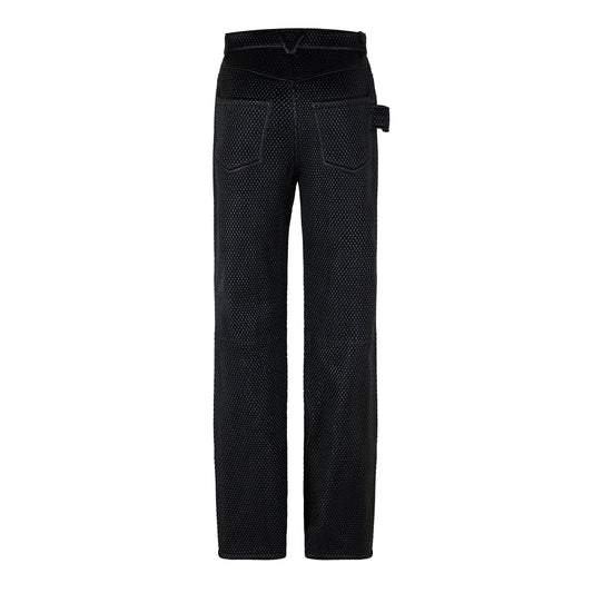 Bottega Veneta Men's Leather Trousers
