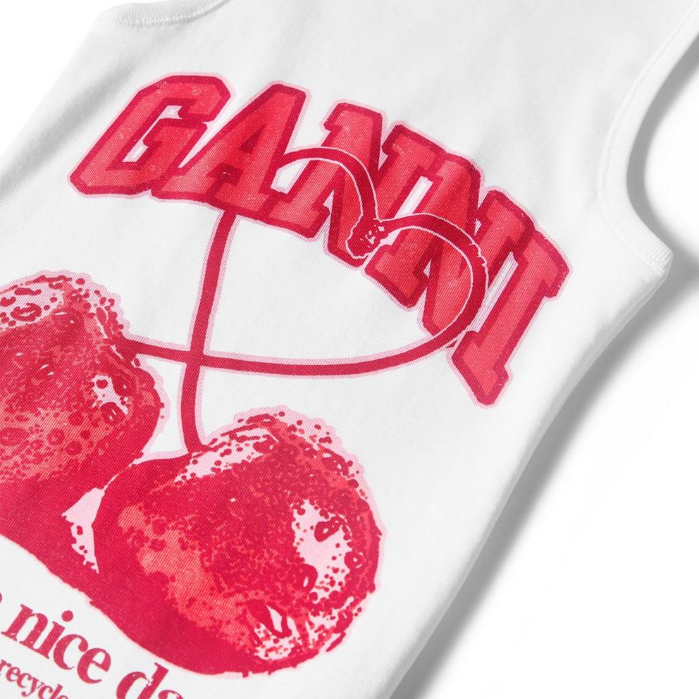 Ganni Women's Tank Cherry Vest