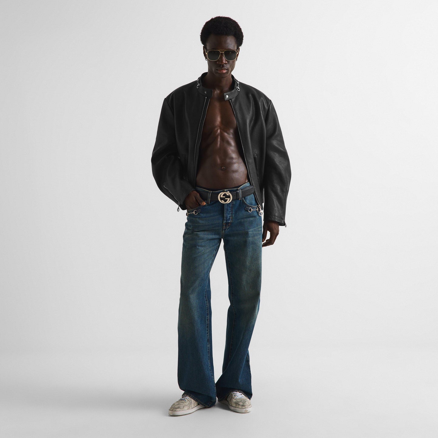 Gucci Men's Straight Leg Jeans