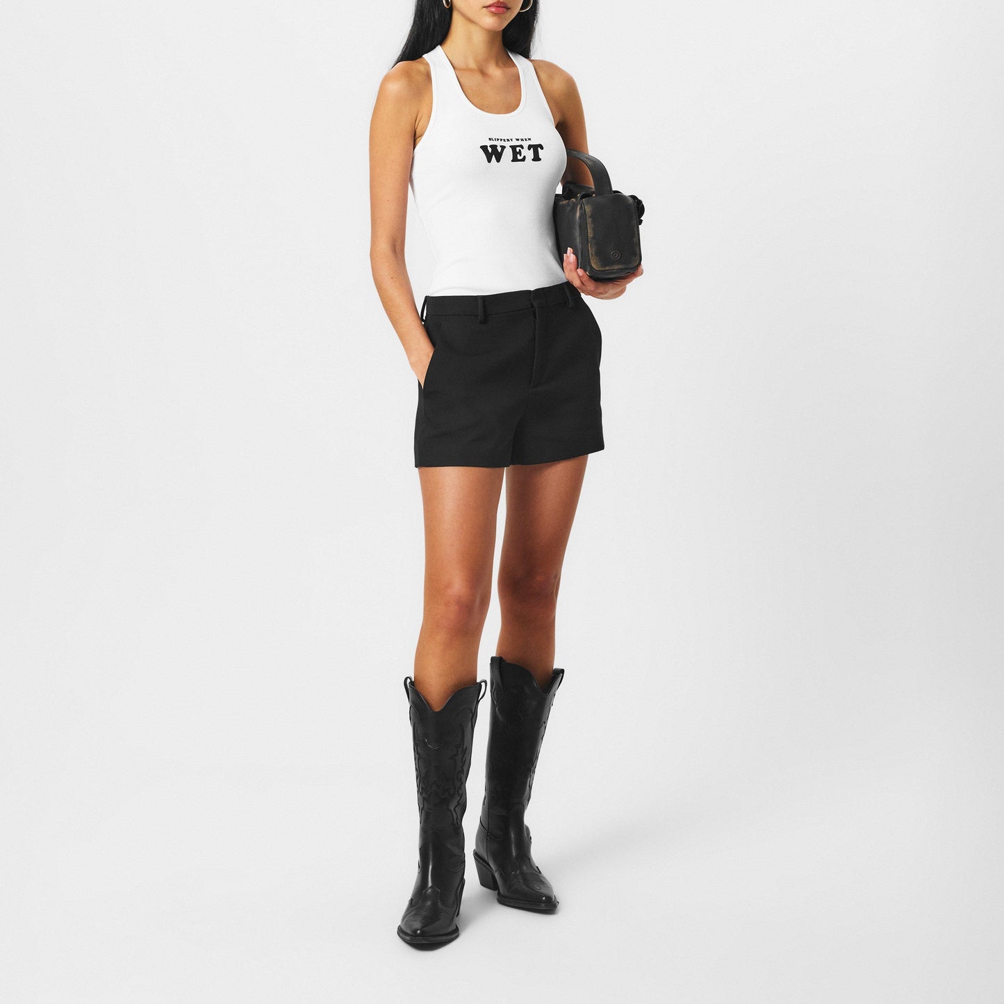 Stella McCartney Women's Printed Racerback Vest