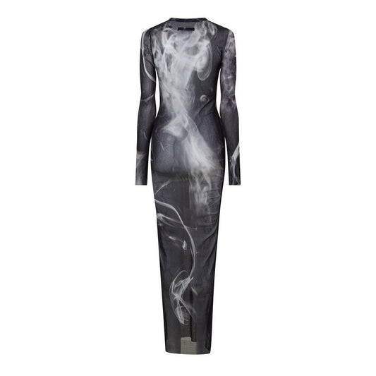 Jean Paul Gaultier JPG Mesh Long Dress Ld64