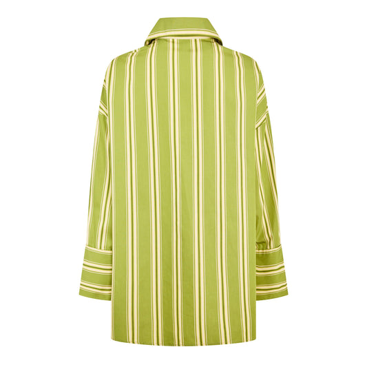 Faithfull The Brand Women's Clemente Long Sleeve Patterned Shirt