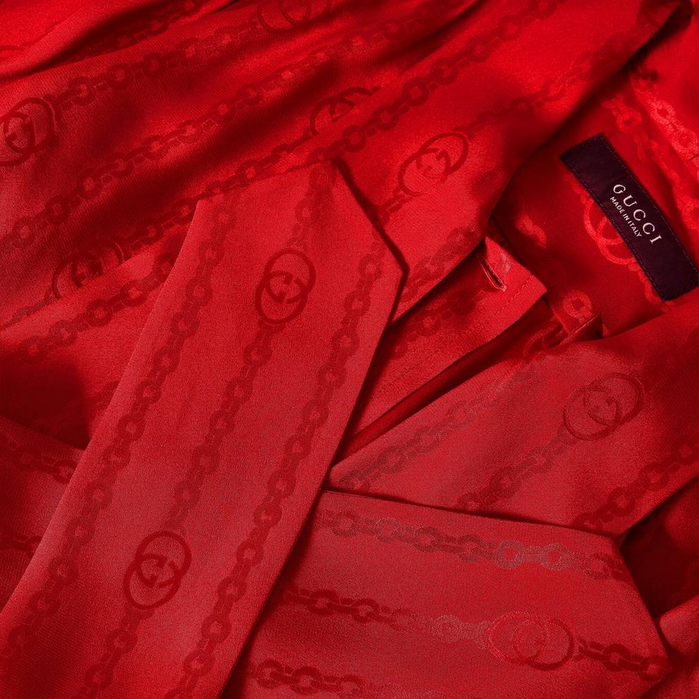 Gucci Gucci Satin Shirt Ld63
