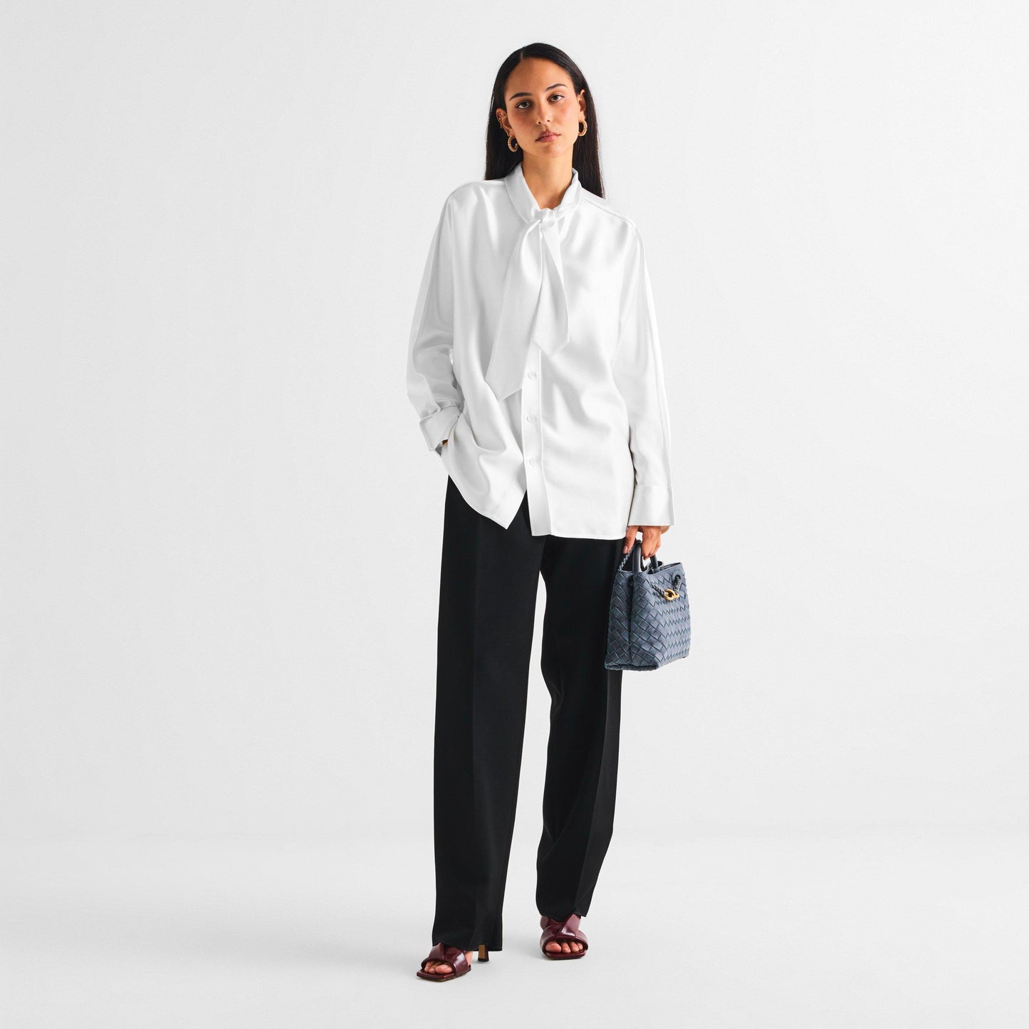 Bottega Veneta Women's Long Sleeve Shirt