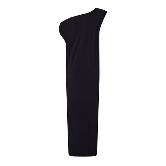 Norma Kamali Women's Shoulder Long Maxi Dress