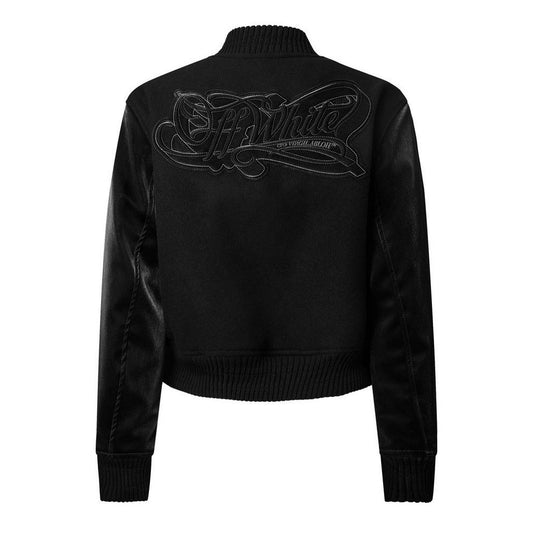 Off White Off Velvet Varsity Ld63