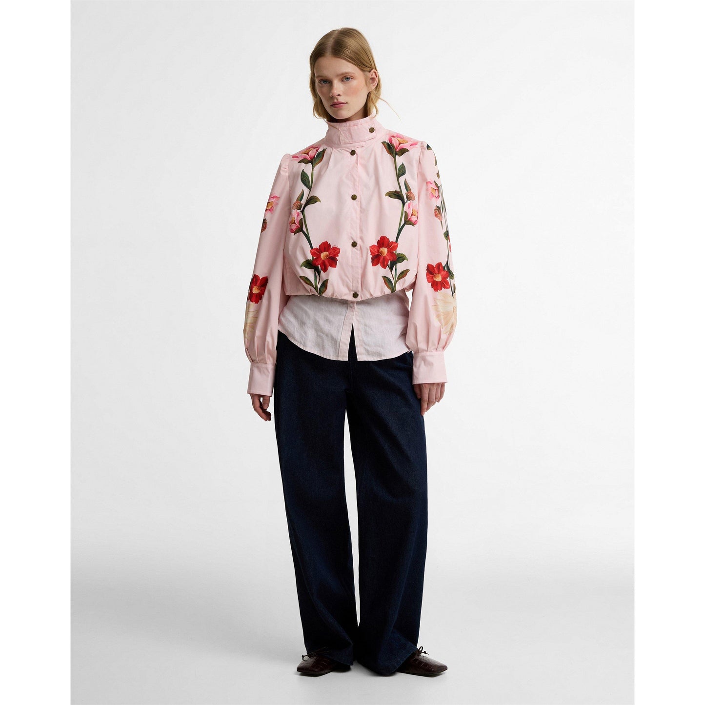 Barbour x Farm Rio Womens Bomber Jacket