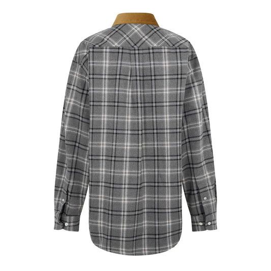 Miu Miu Women's Check Flannel Overshirt