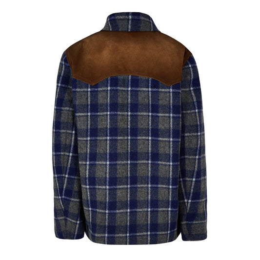 Miu Miu Women's Suede Check Overshirt