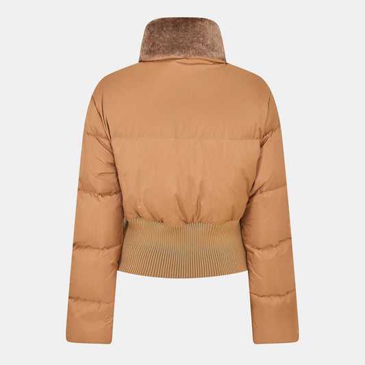 Fendi Women's Quilted Insulated Short Puffer Jacket