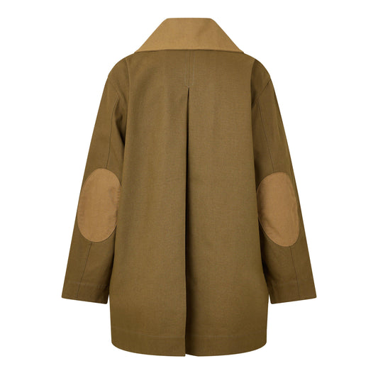 Ganni Women's Workwear Canvas Barn Jacket