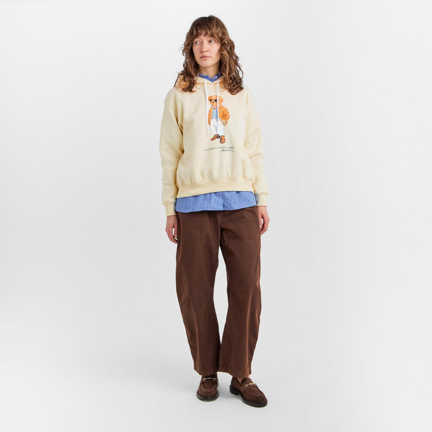 Polo Ralph Lauren Women's Bear Pull Over Hoodie