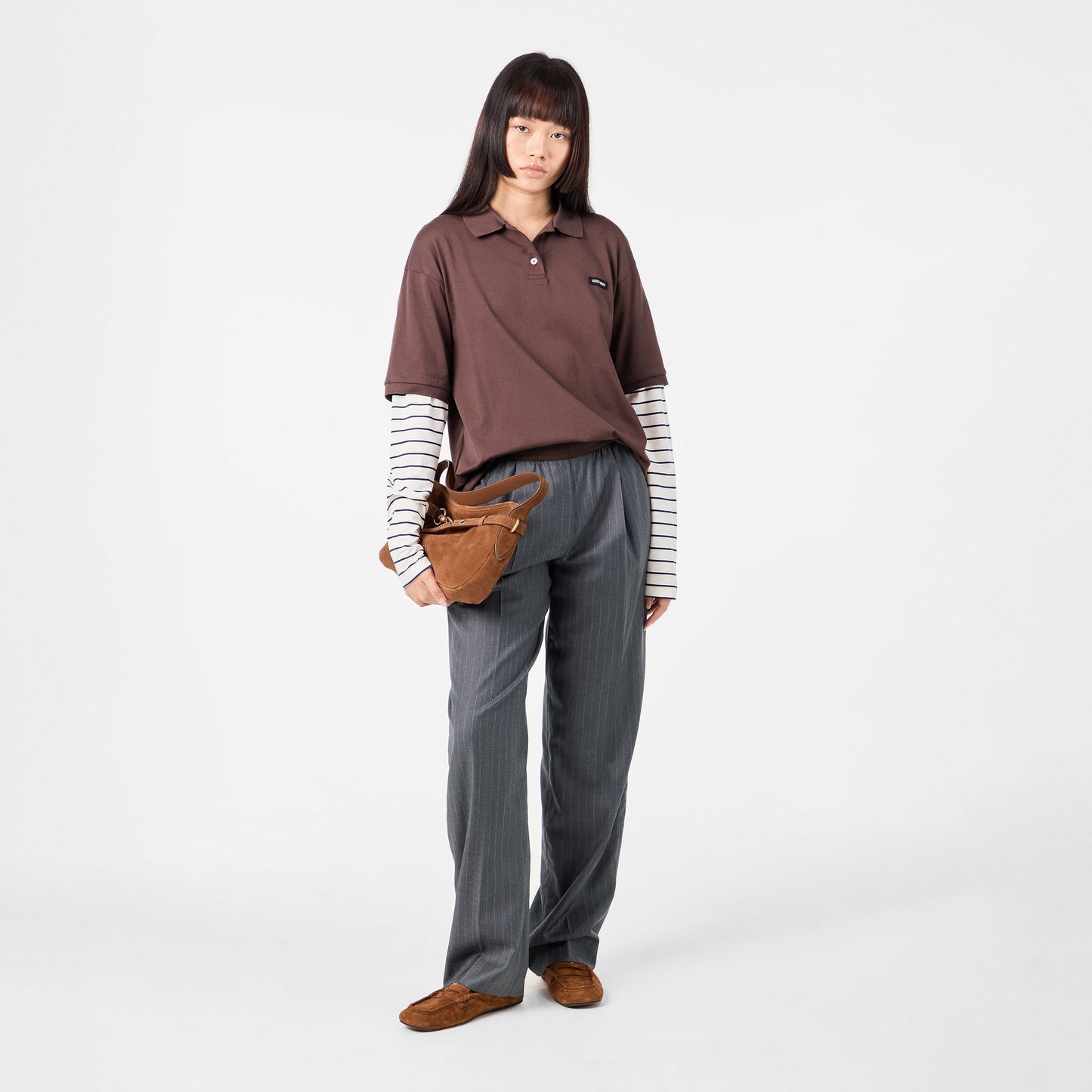 Miu Miu Women's Open Cuff Woven Tracksuit Joggers