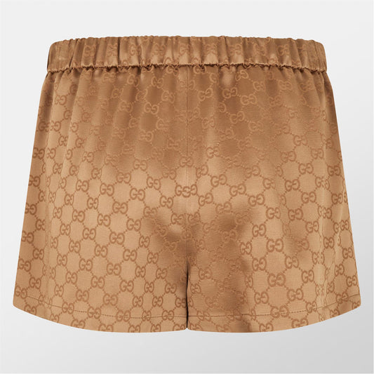 GUCCI GG Silk Shorts