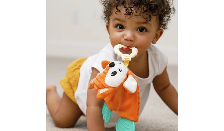 Infantino Fox Cuddly Teether Toy