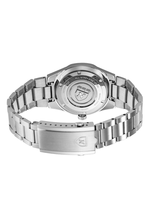 Nivada Grenchen F77 Blue With Date