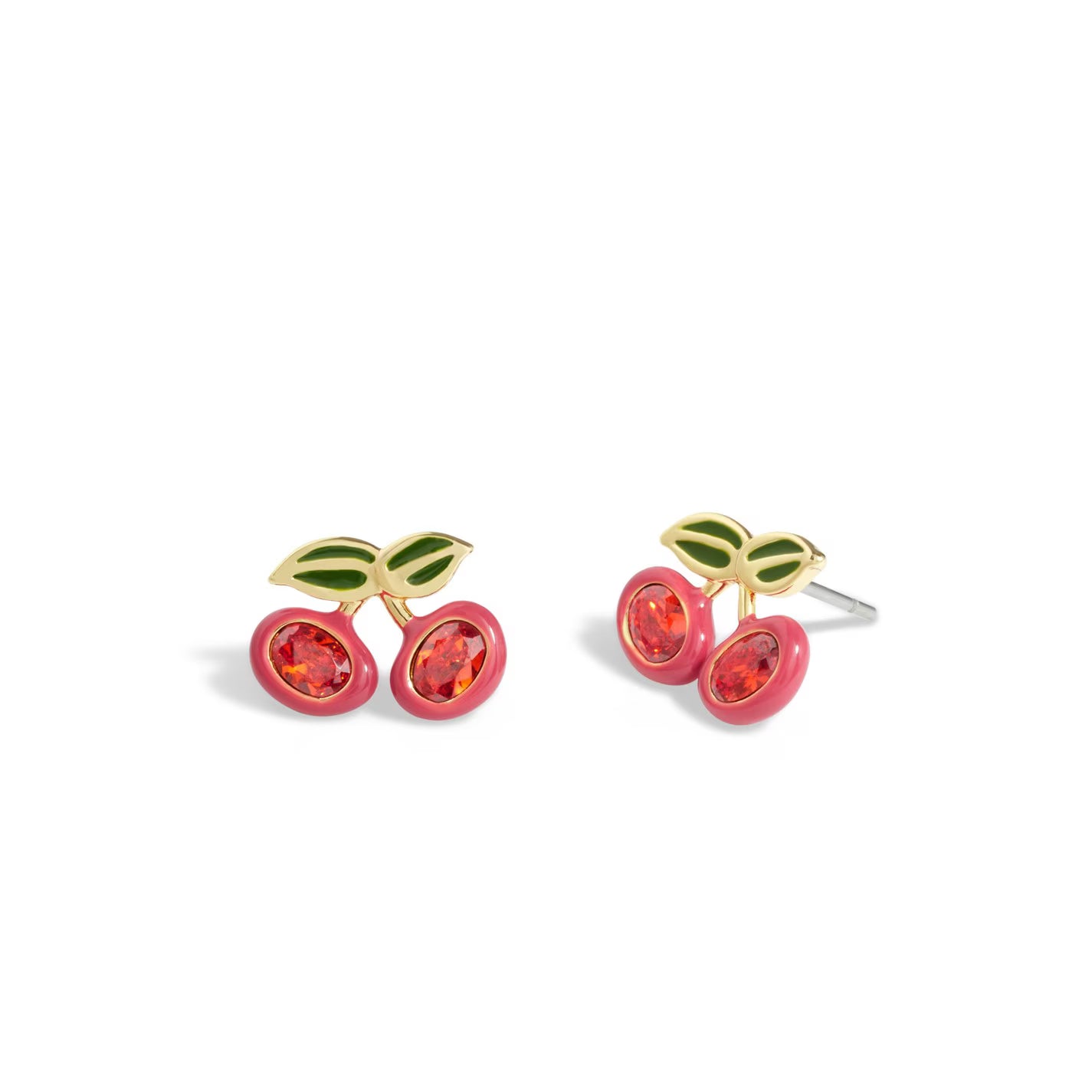 Women's Junior Cherry Stud Earrings