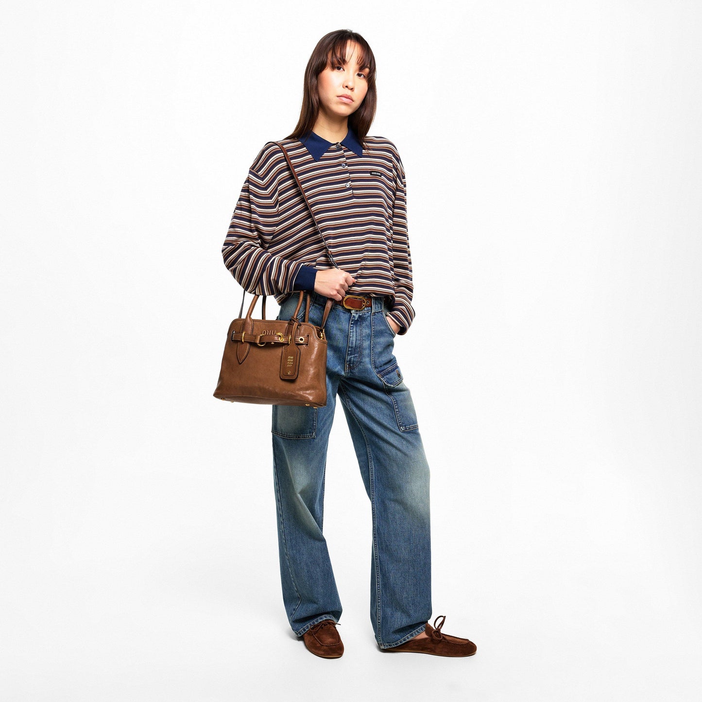 Miu Miu Aventure Nappa leather bag