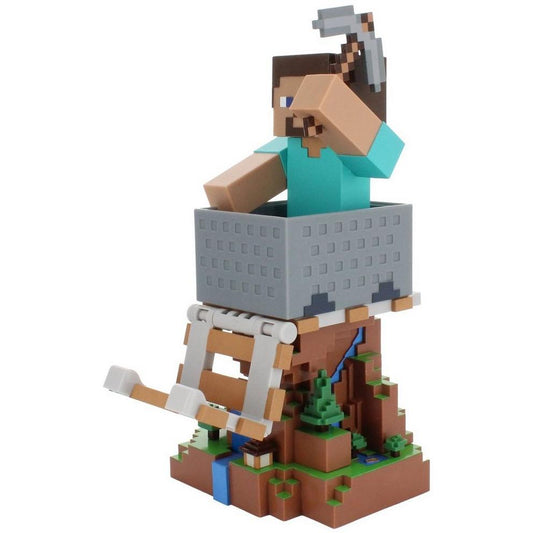 Minecraft: Steve Cable Guy R.E.S.T Collectible Figure Device Holder