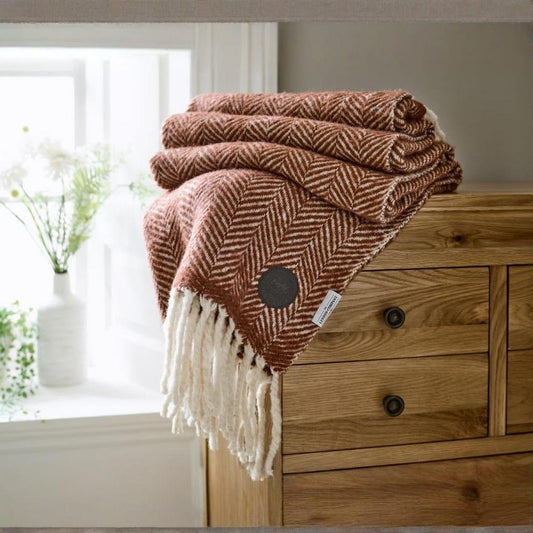 Moorland Wool Throw 130x170cm