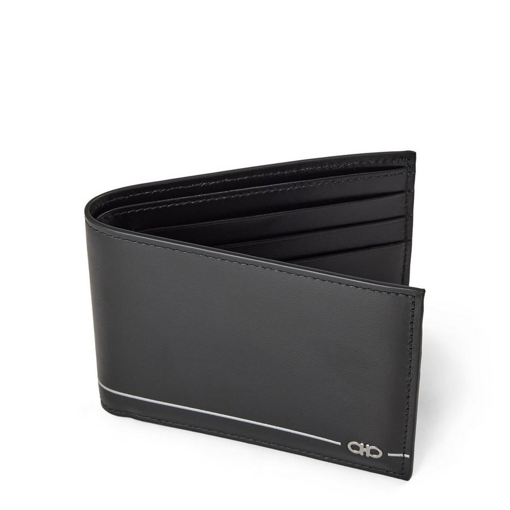 Ferragamo FG Stripe Bilfold Sn63