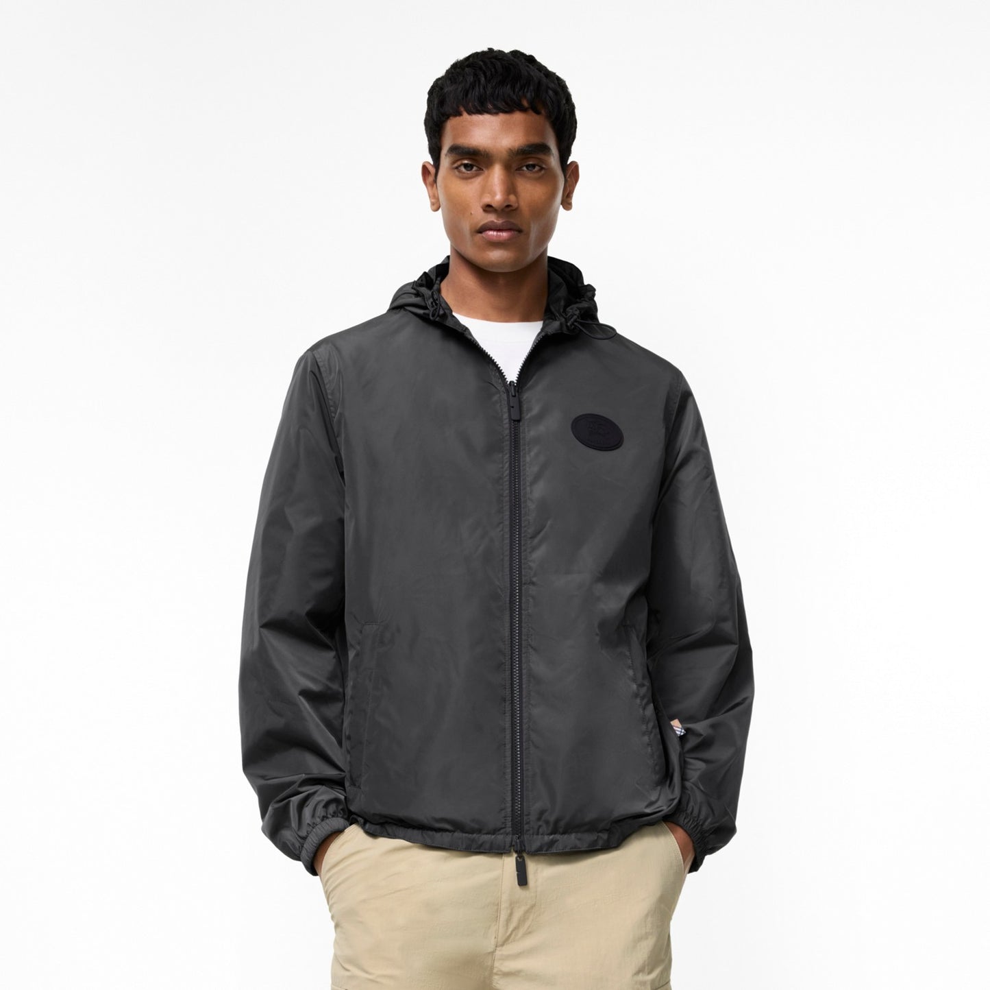 Reversible Check Newport Hooded Jacket