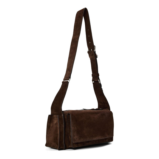 Miu Miu Utilitaire suede shoulder bag