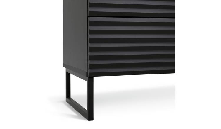 Habitat Cairo 6 Drawer Chest - Black