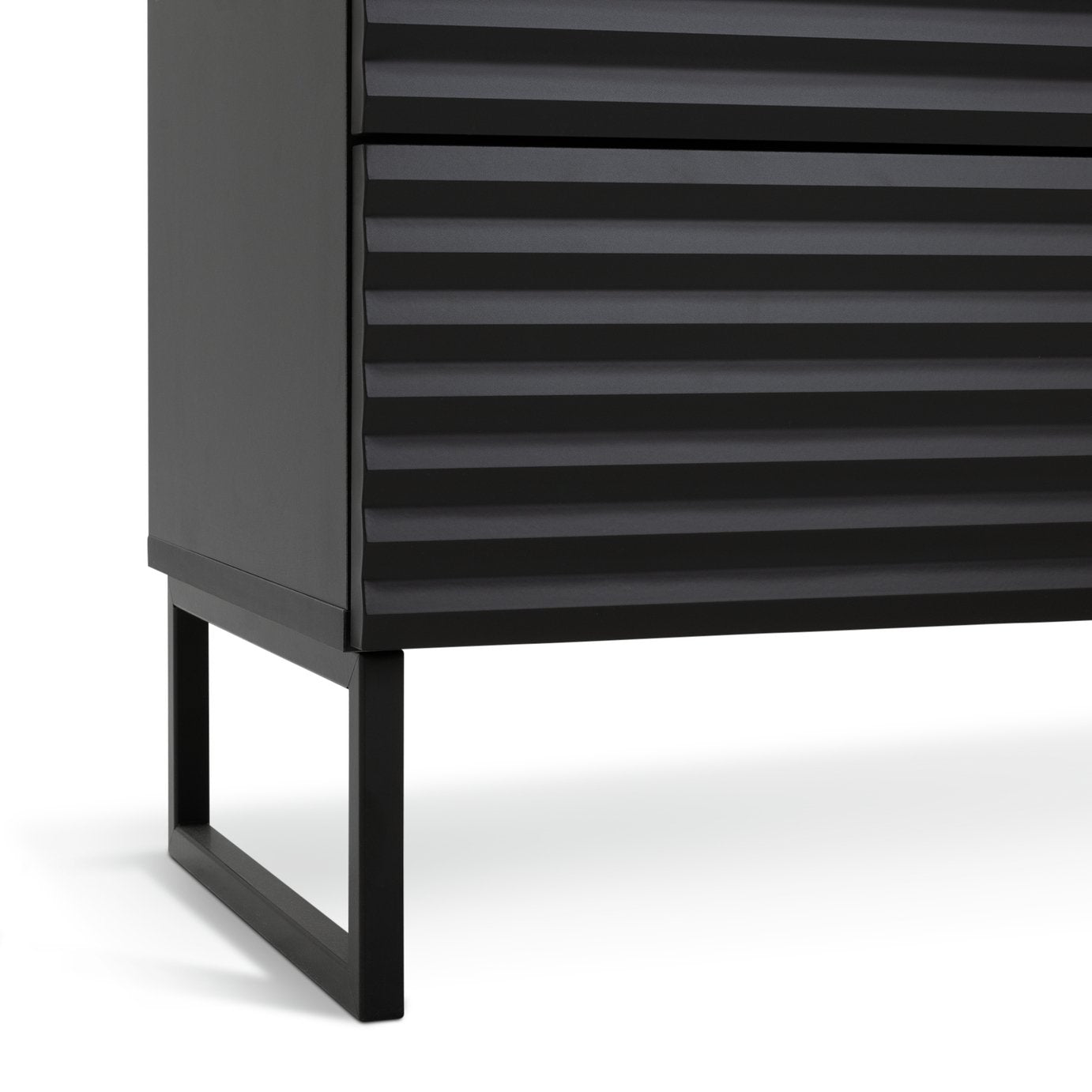 Habitat Cairo 6 Drawer Chest - Black