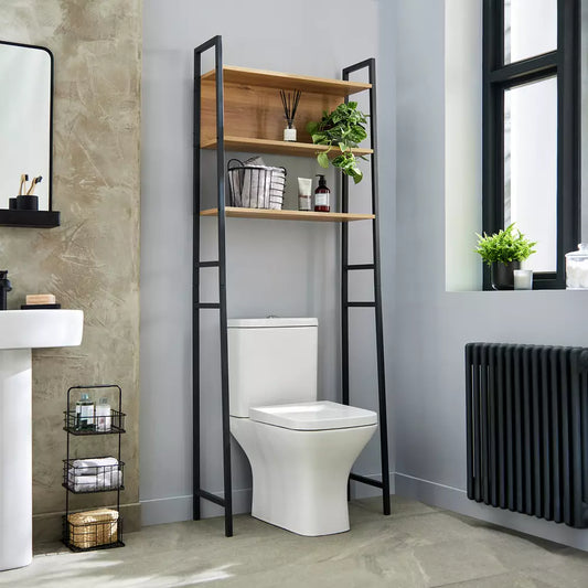 Argos Home Loft Living Over Toilet Storage Unit - Oak