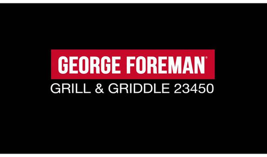George Foreman Large Variable Temp Grill & Griddle 23450