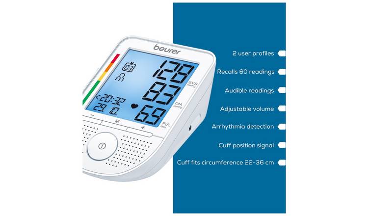 Beurer BM49 Speaking Upper Arm Blood Pressure Monitor