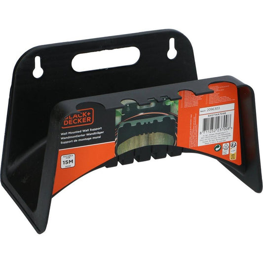 Black and Decker Wall Mounted Garden Hose Holder 23x14.5x14.5cm