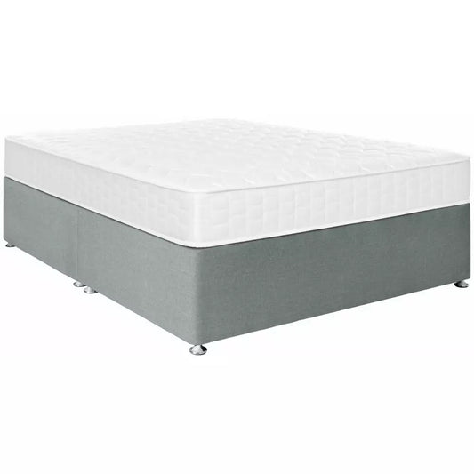 Argos Home Elmdon Deep Ortho Kingsize Divan Bed - Grey
