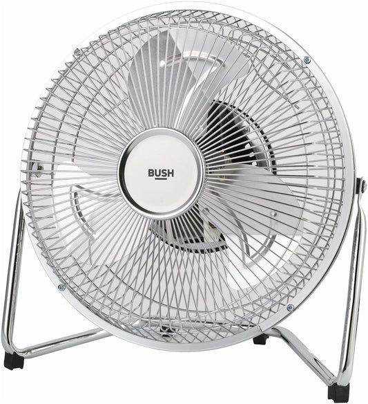 Bush Chrome Tilt Desk Fan - 9 Inch