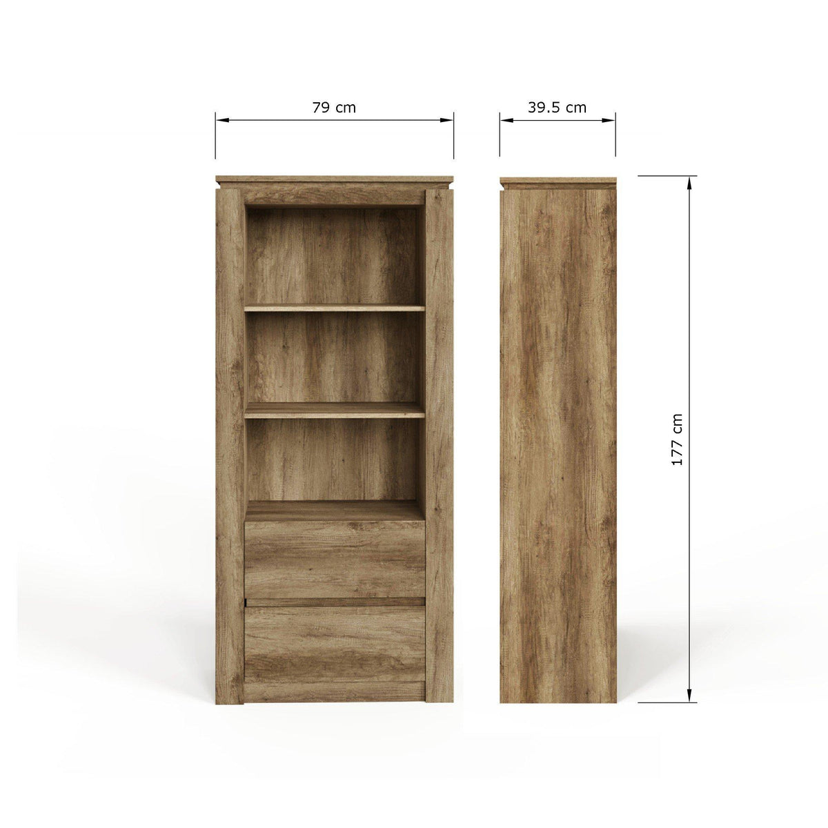 GFW Canyon Oak Bookcase